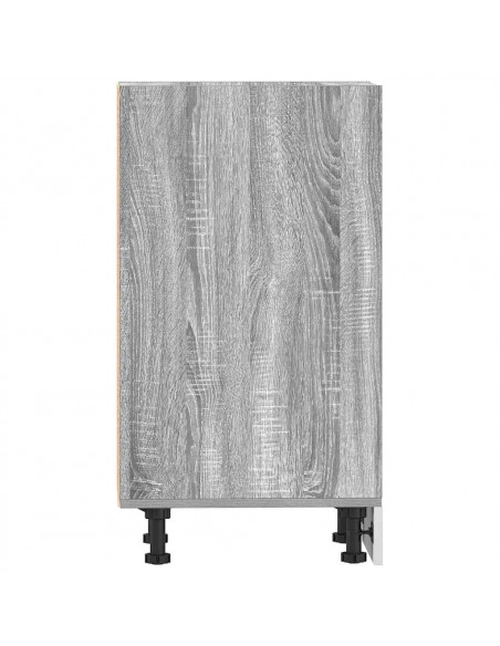 Armadio Inferiore Grigio Sonoma 20x44,5x81,5 cm in Truciolato