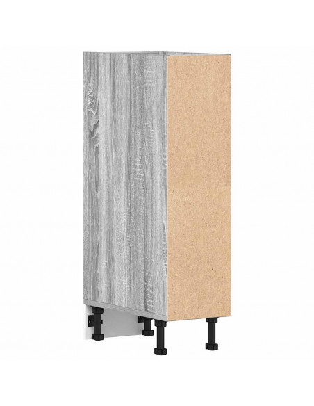 Armadio Inferiore Grigio Sonoma 20x44,5x81,5 cm in Truciolato