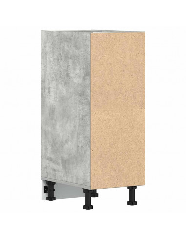 Armadio Inferiore Grigio Cemento 30x44,5x81,5 cm in Truciolato