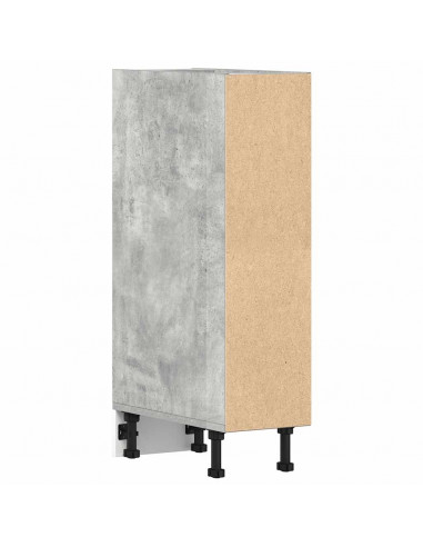 Armadio Inferiore Grigio Cemento 20x44,5x81,5 cm in Truciolato