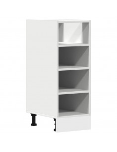 Armadio Inferiore Bianco 30x44,5x81,5 cm in Legno Multistrato