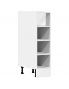 Armadio Inferiore Bianco 20x44,5x81,5 cm in Legno Multistrato