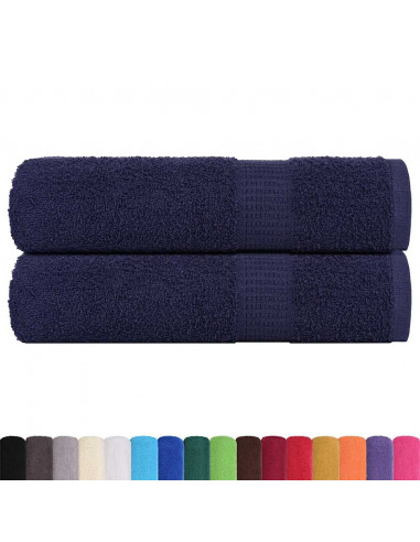 Asciugamani da Bagno 2 pz 100x150 cm 360 g/m² 100% Cotone