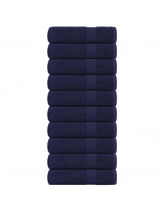 Asciugamani da Bagno 10 pz 100x150 cm 360 g/m² 100% Cotone