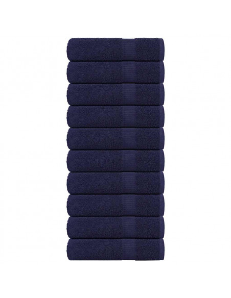 Asciugamani da Bagno 10 pz 100x150 cm 360 g/m² 100% Cotone