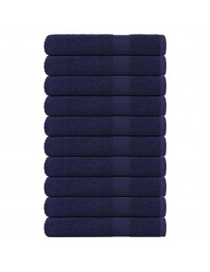 Asciugamani per Sauna 10 pz 80x200 cm 360 g/m² 100% Cotone