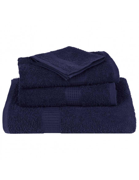 Asciugamani per Sauna 10 pz 80x200 cm 360 g/m² 100% Cotone