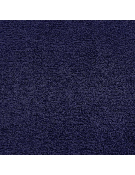 Asciugamani per sauna FROGN 10 pezzi blu navy 80x200 cm 360 g/m²