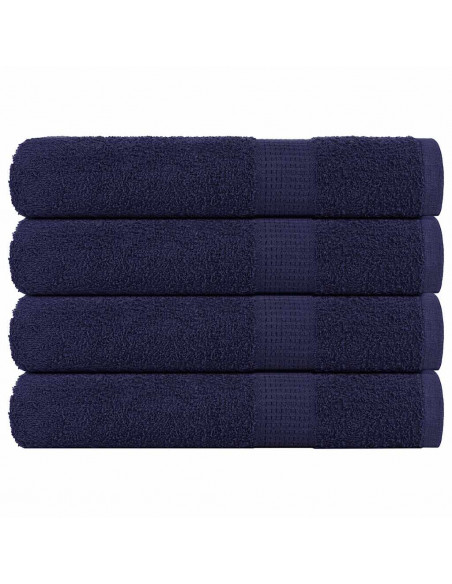 Asciugamani per Sauna 4 pz 80x200 cm 360 g/m² 100% Cotone