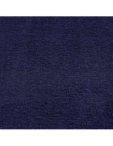 Asciugamani Doccia 4 pz Blu Marino 70x140cm 360g/m² 100% Cotone