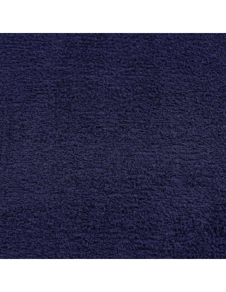 Asciugamani Doccia 4 pz Blu Marino 70x140cm 360g/m² 100% Cotone