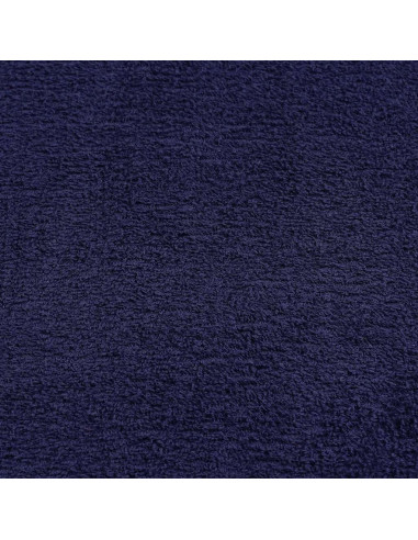 Asciugamani Doccia 10pz Blu Marino 70x140cm 360g/m² 100% Cotone
