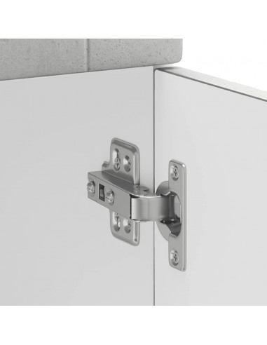 Base da Cucina Porto Grigio Cemento in Legno Multistrato