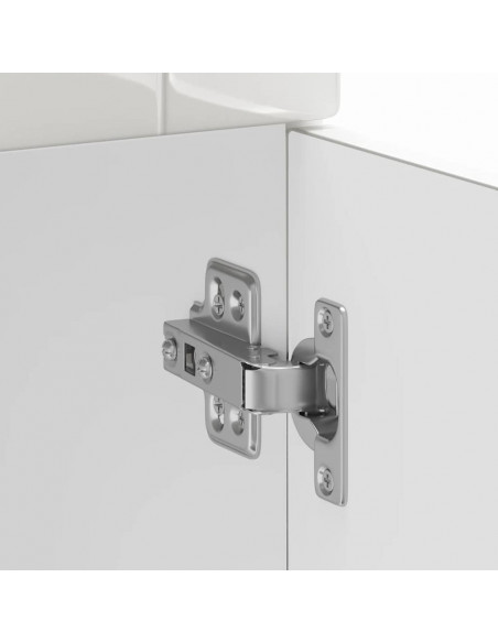 Base da Cucina Porto Bianco Lucido in Legno Multistrato