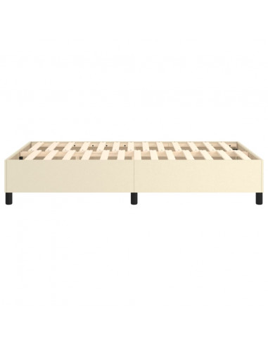 Giroletto a Molle Crema 120x200 cm in Similpelle