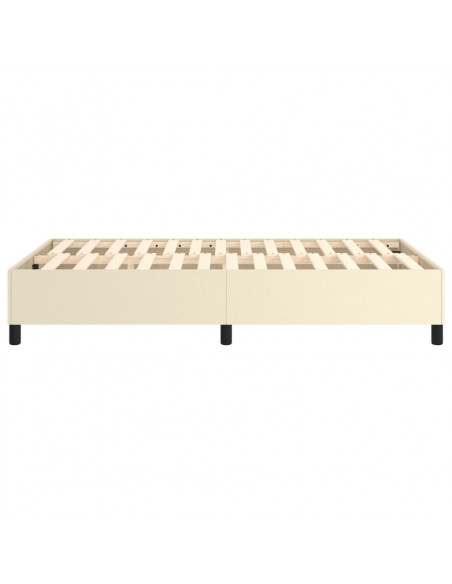 Giroletto a Molle Crema 120x200 cm in Similpelle