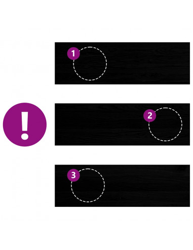 Gradini 20 pz Marrone Scuro 80x30x2 cm Legno Massello Rovere