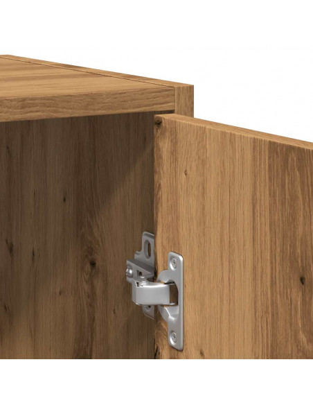 Mobile Lavabo Bagno Rovere Artigianale Legno Multistrato