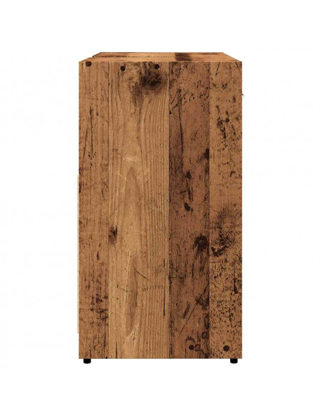 Mobile Lavabo Bagno Legno Antico 60x33x60 cm Legno Multistrato