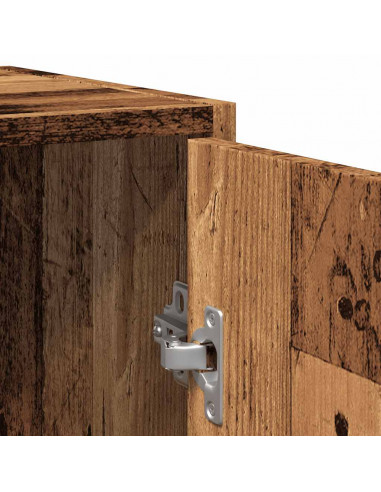 Mobile Lavabo Bagno Legno Antico 60x33x60 cm Legno Multistrato