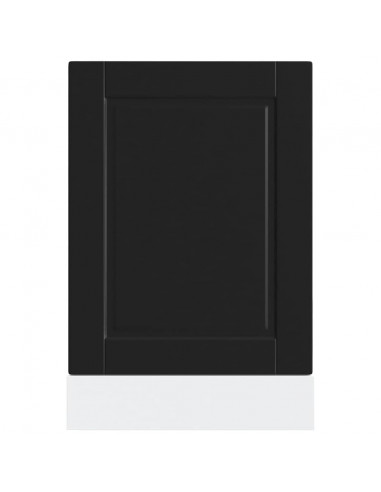 Pannello Lavastoviglie Porto Nero 45x1,5x67 cm in Truciolato