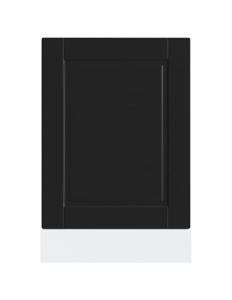 Pannello Lavastoviglie Porto Nero 45x1,5x67 cm in Truciolato