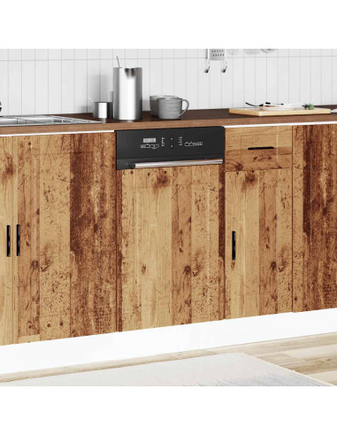 Pannello Lavastoviglie Porto Legno Vecchio 45x1,5x67 cm
