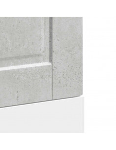 Pannello Lavastoviglie Porto Grigio Cemento 45x1,5x67 cm