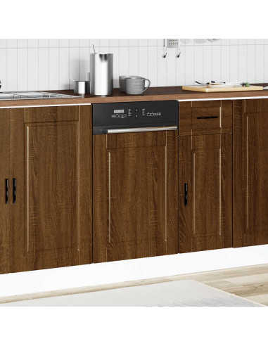 Pannello Lavastoviglie Porto Rovere Marrone 45x1,5x67 cm