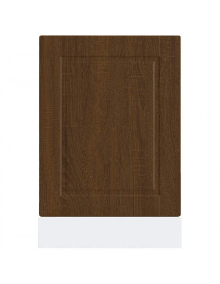 Pannello Lavastoviglie Porto Rovere Marrone 45x1,5x67 cm