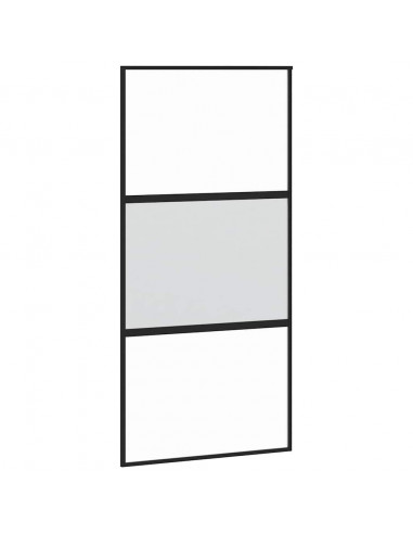 Porta Scorrevole con Ferramenta Vetro Temperato Alluminio