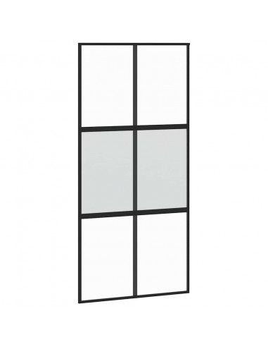 Porta Scorrevole con Ferramenta Vetro Temperato Alluminio