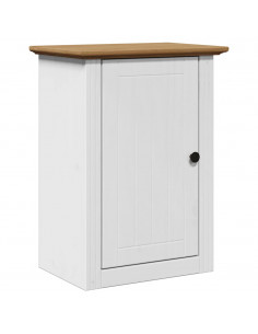 Set Mobili da Bagno 3 pz BODO in Legno Massello di Pino