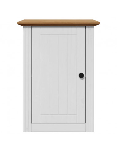 Set Mobili da Bagno 3 pz BODO in Legno Massello di Pino