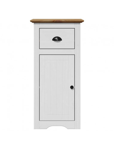 Set Mobili da Bagno 3 pz BODO in Legno Massello di Pino