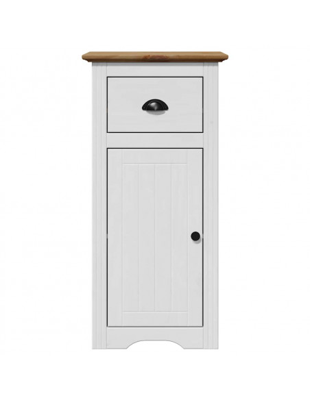 Set Mobili da Bagno 3 pz BODO in Legno Massello di Pino