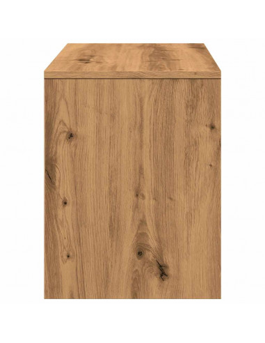 Sgabello da Toeletta Rovere Artigianale 70x35x45 cm Truciolato