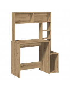 Scrivania Mensole Rovere Artigianale 100x45x140 cm Truciolato