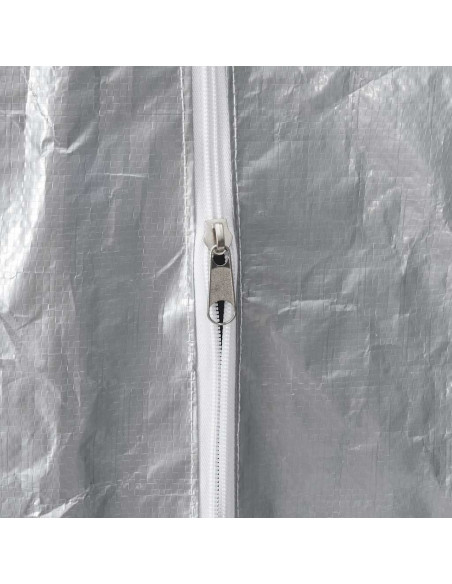 Rastrelliera per Legna con Copertura Antipioggia 100x25x150cm