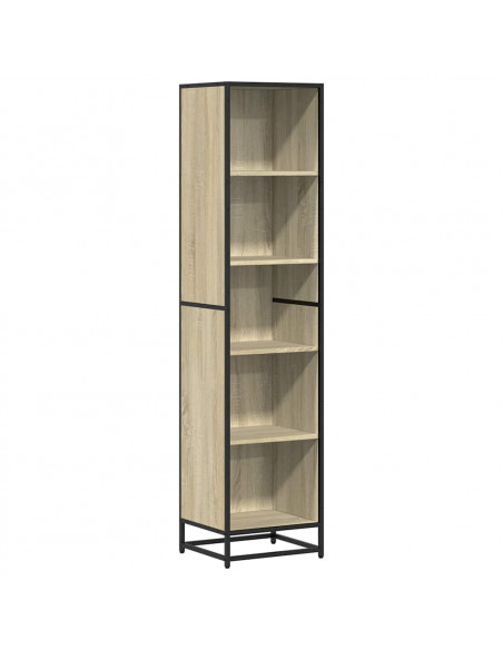 Libreria Rovere Sonoma 40x35x170,5 cm in Legno Multistrato