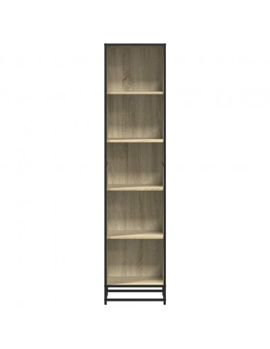 Libreria Rovere Sonoma 40x35x170,5 cm in Legno Multistrato