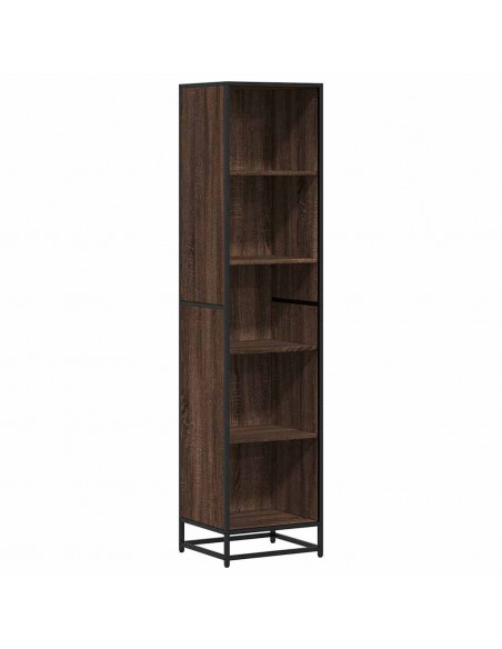 Libreria Rovere Marrone 40x35x170,5 cm in Legno Multistrato