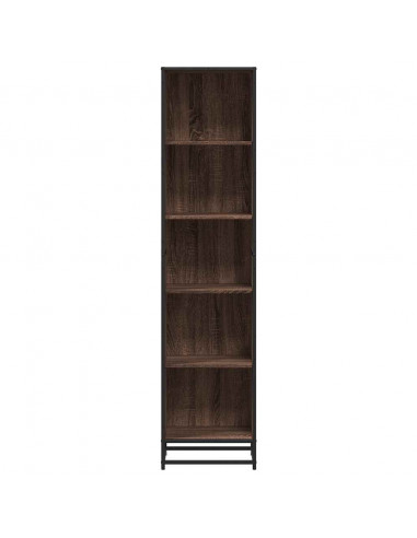 Libreria Rovere Marrone 40x35x170,5 cm in Legno Multistrato