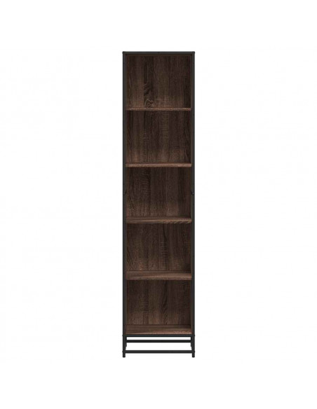 Libreria Rovere Marrone 40x35x170,5 cm in Legno Multistrato