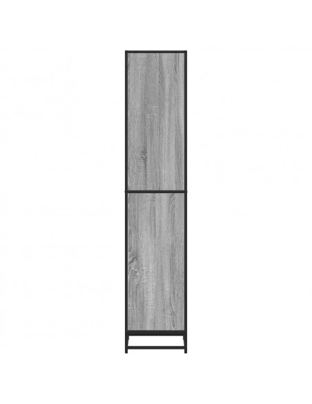 Libreria Grigio Sonoma 40x35x170,5 cm in Legno Multistrato