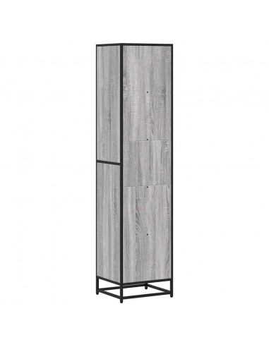 Libreria Grigio Sonoma 40x35x170,5 cm in Legno Multistrato