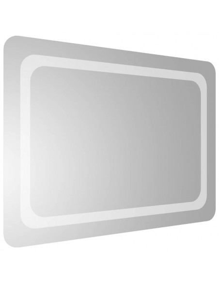 Specchio da Bagno con Luci LED 70x50 cm