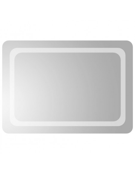 Specchio da Bagno con Luci LED 50x70 cm