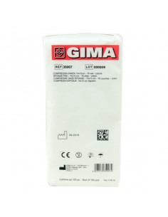 CF100 COMPRESSA GARZA 10X10CM