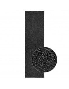 Tappeto ZIZUR Antracite 80x250 cm Aspetto Iuta Interni Esterni